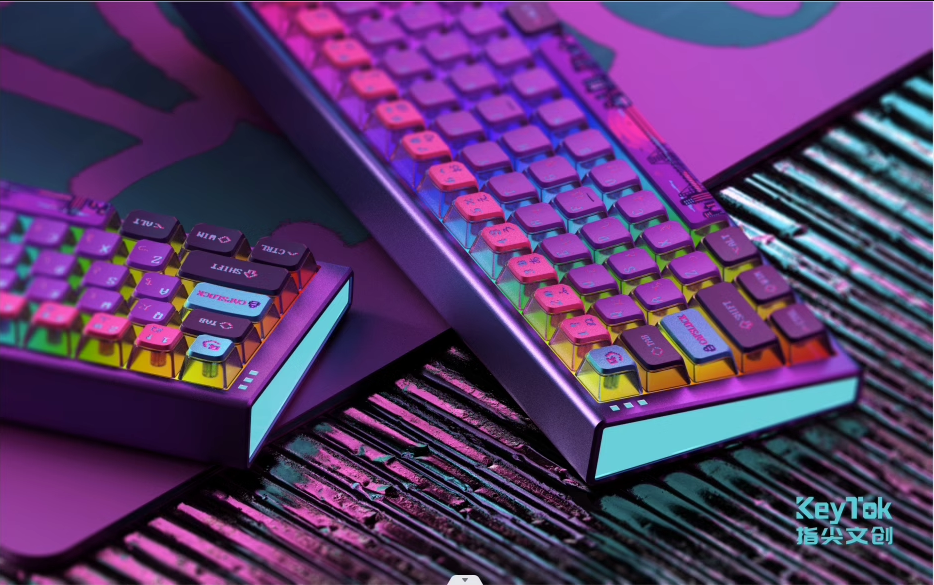 Keytok 'Pixel Universe' Keycaps Set