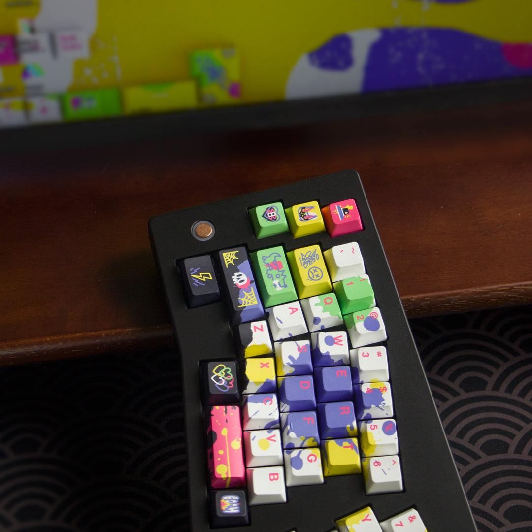 CIDOO ABM066 Alice Keyboard 'Graffiti'