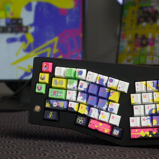 CIDOO ABM066 Alice Keyboard 'Graffiti'