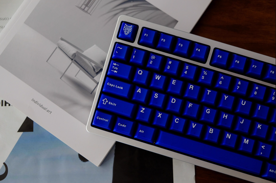 Klein blue Keycaps Set