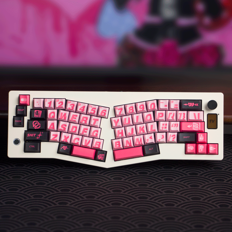 CIDOO ABM066 Alice Layout Keyboard 'Bad Sweetheart' – Finalkey