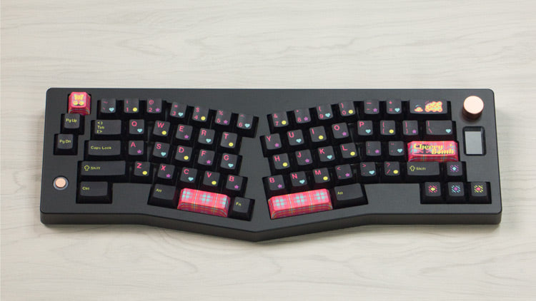 CIDOO ABM066 Alice Keyboard 'Cherrybomb'