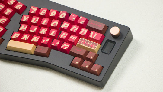 CIDOO ABM066 Alice Keyboard 'Liquor Chocolate' Big Font