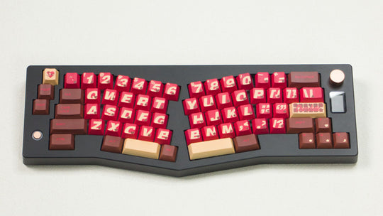 CIDOO ABM066 Alice Keyboard 'Liquor Chocolate' Big Font