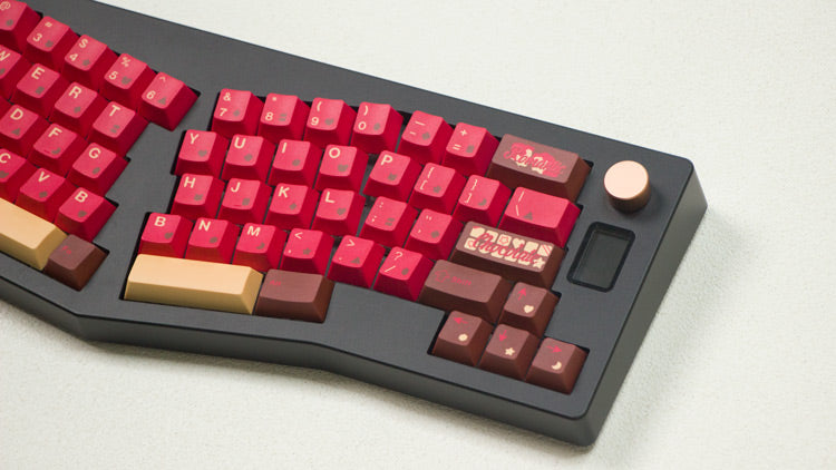 CIDOO ABM066 Alice Keyboard 'Liquor Chocolate' Standard Font
