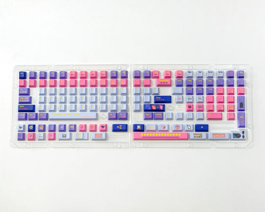 Pixel Girl Keycaps Set