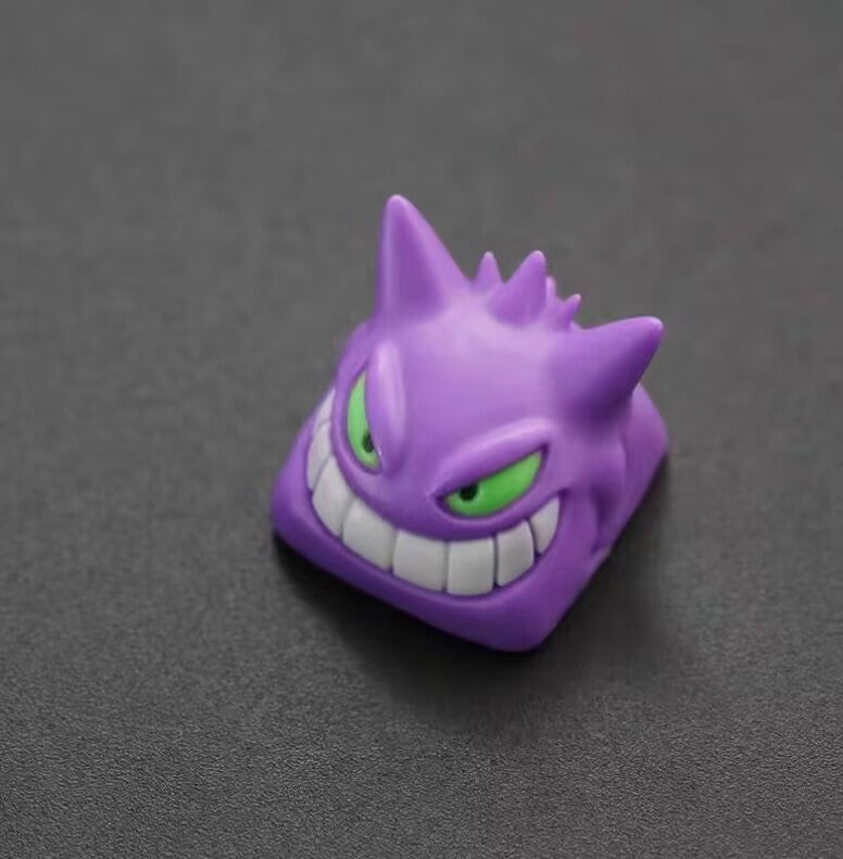 gengar_purple_artisan_keycap_pokemon