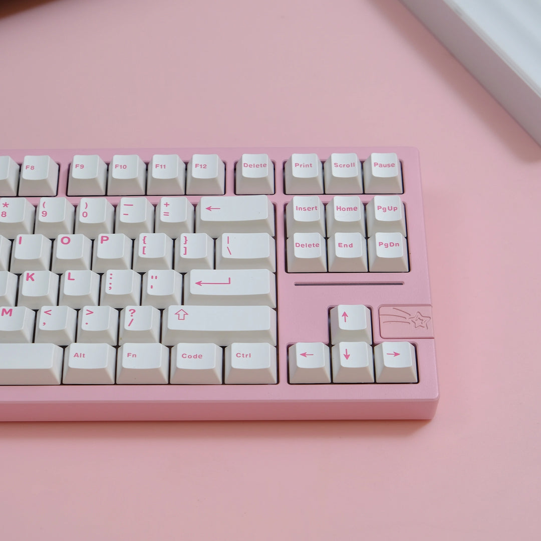 red_on_white_keycaps_set