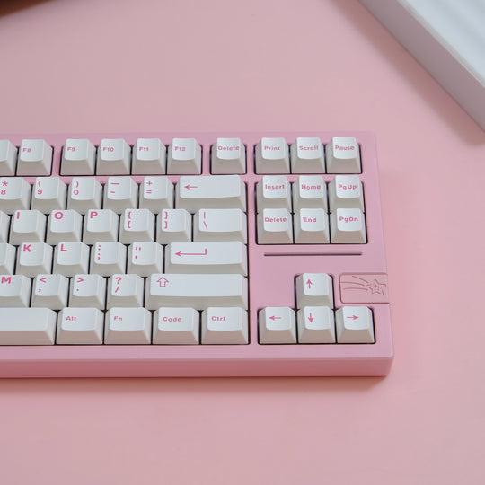 red_on_white_keycaps_set