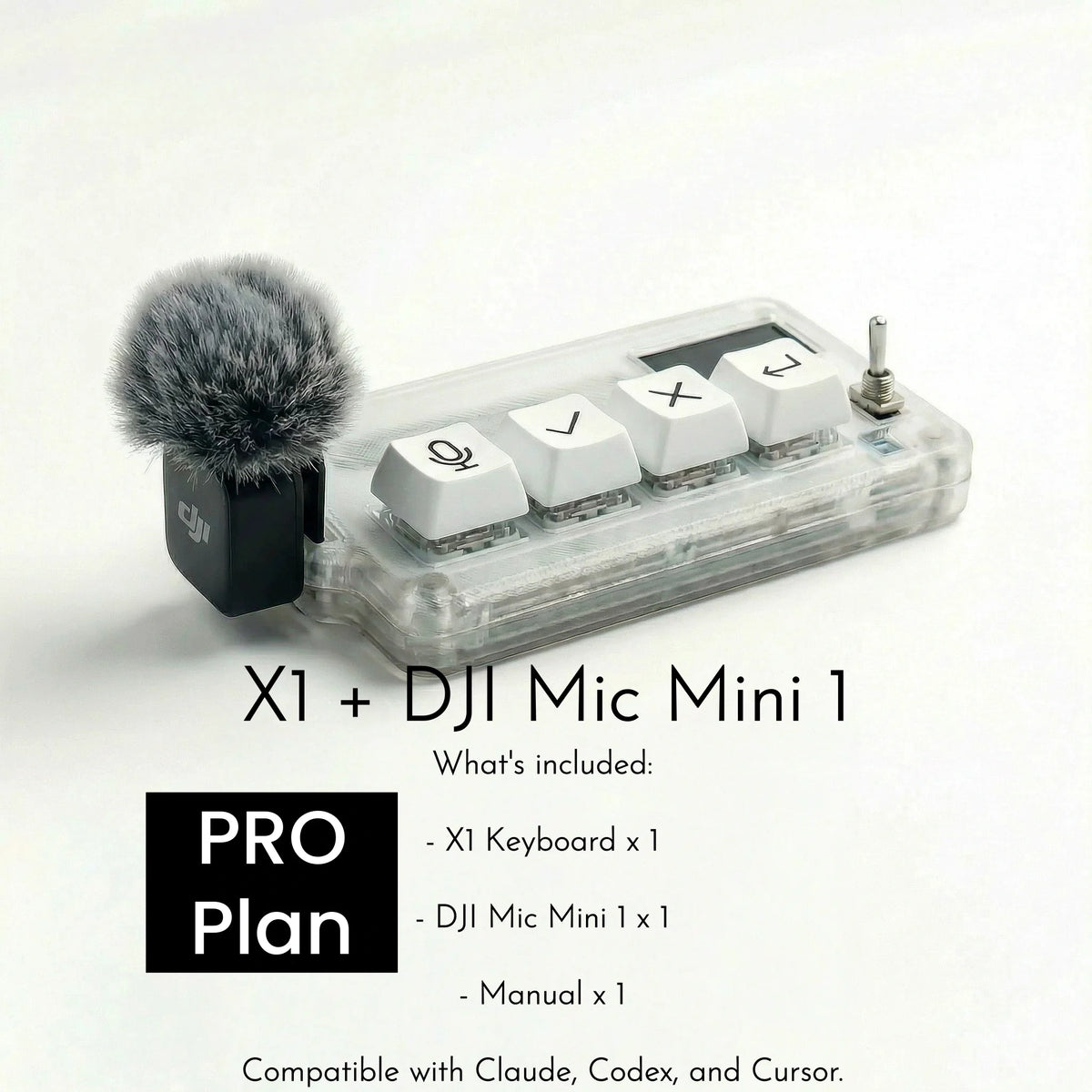 Voice Code Icon Ahakey X1 - Why This Programmable Macro Pad is a Game-Changer for Vibe ...