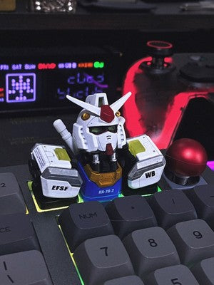 Finalkey ‘Freedom Gundam' Artisan Keycaps