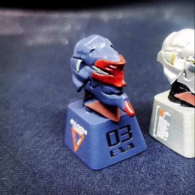 Neon Genesis Evangelion Artisan Keycaps