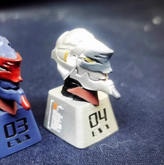 Neon Genesis Evangelion Artisan Keycaps