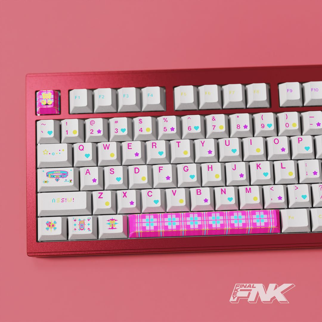 Finalkey 'Cherrybomb' Keycaps Set