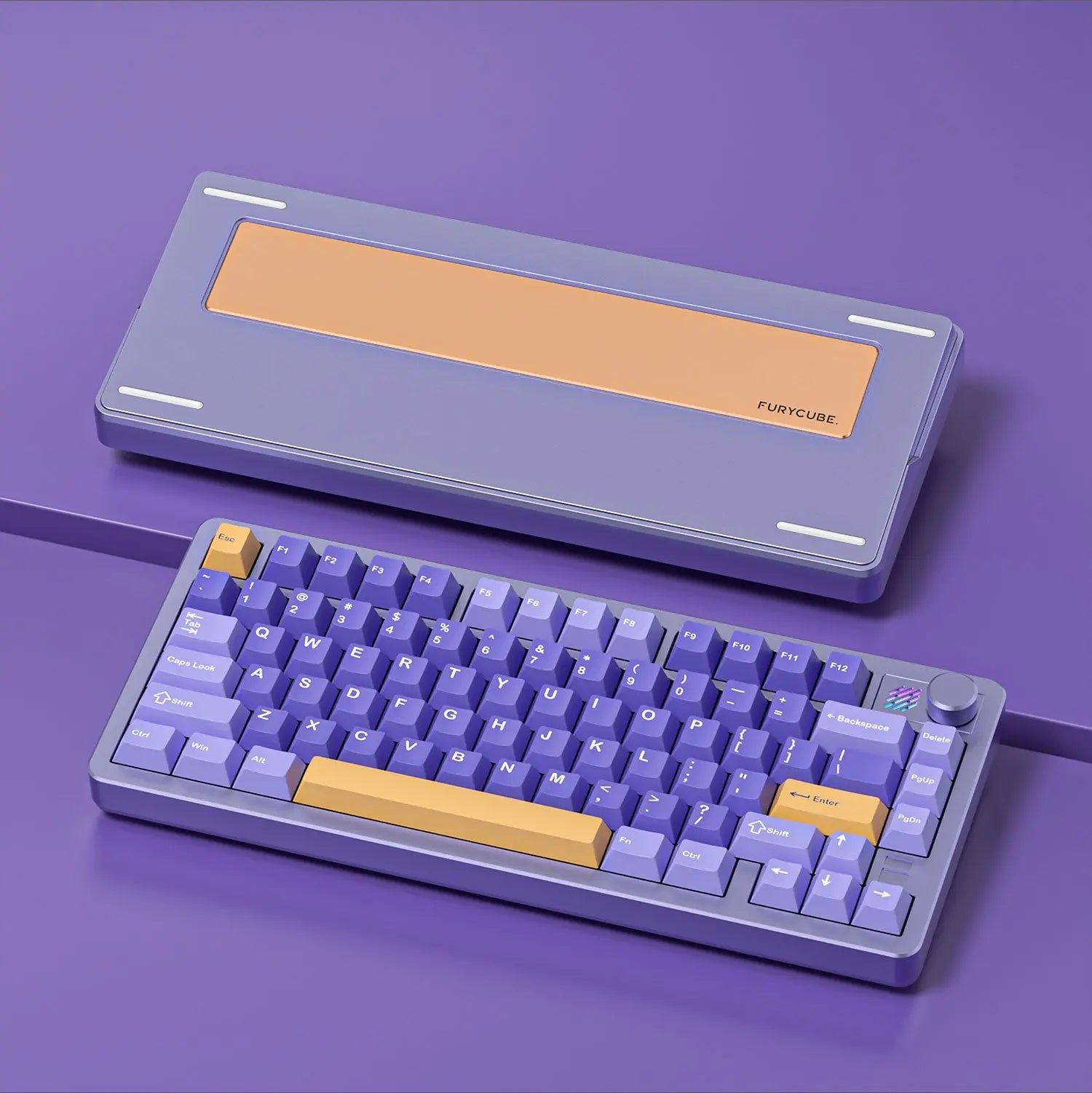 Keyboard Cube Design Furycube F75 Keyboard – Finalkey