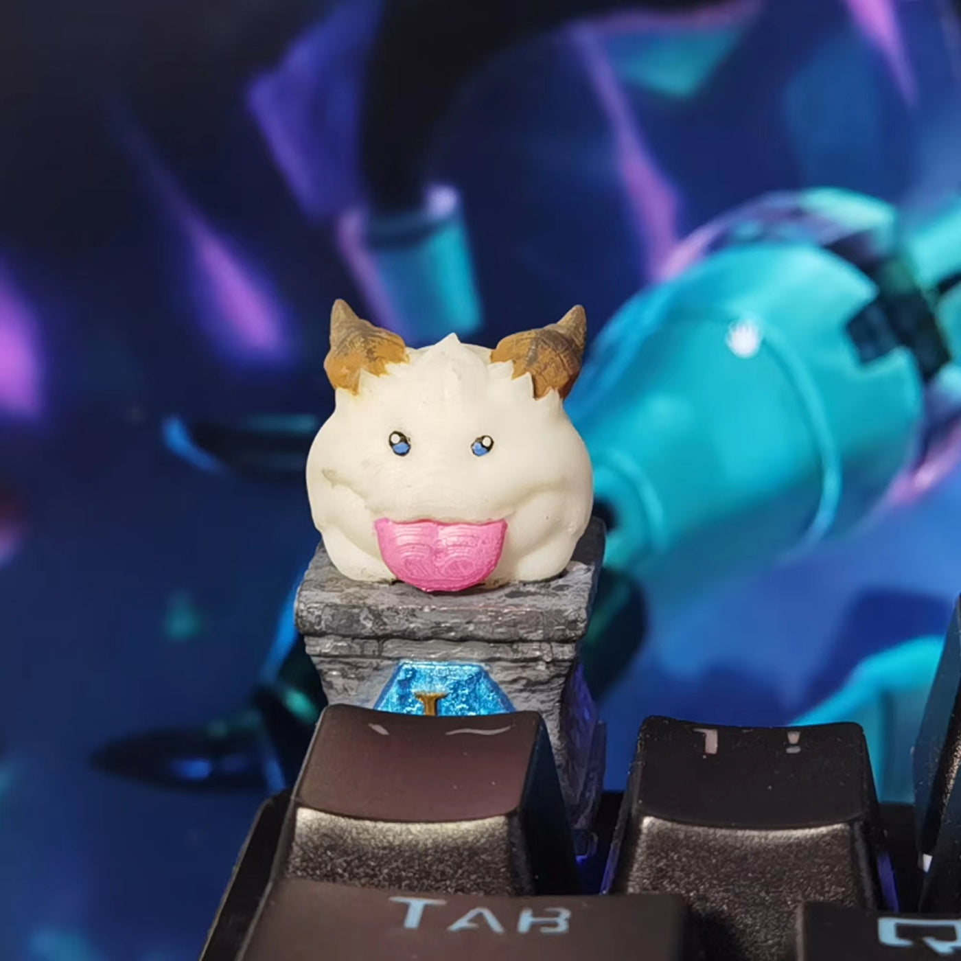 League of Legends Poro Artisan Keycaps