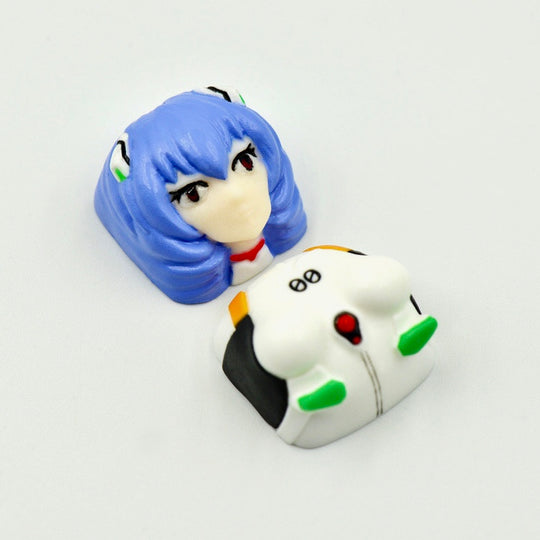 EVA-Ayanami Rei Artisan Keycaps