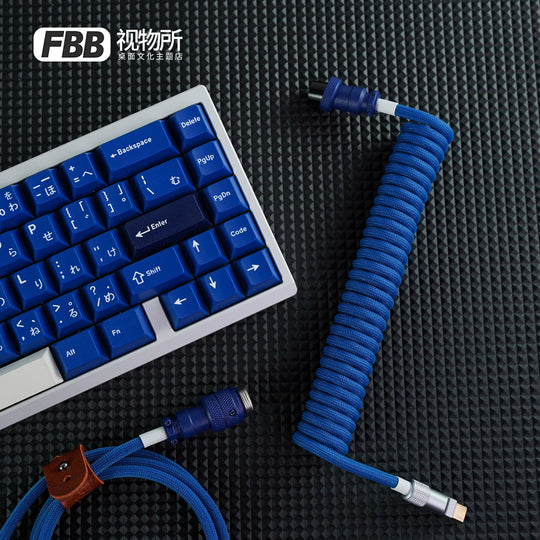 FBB Custom Coiled Aviator USB Cable 'Striker'