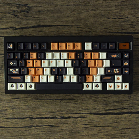 GMK81 Keyboard Calico Cat