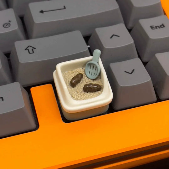 Finalkey Cat Litter Box Artisan Keycap