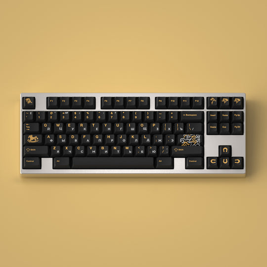 Finalkey 'Black Horse' Keycaps Set