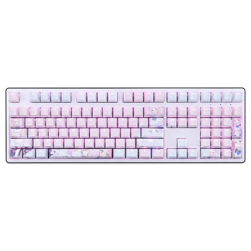 Blue Archive Misono Mika Keycaps Set Anime Keycaps – Finalkey