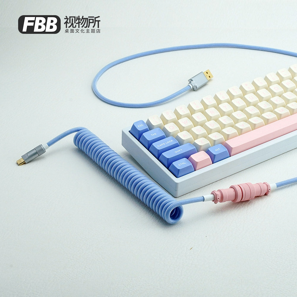 FBB Custom Coiled Aviator USB Cable 'Bubble'