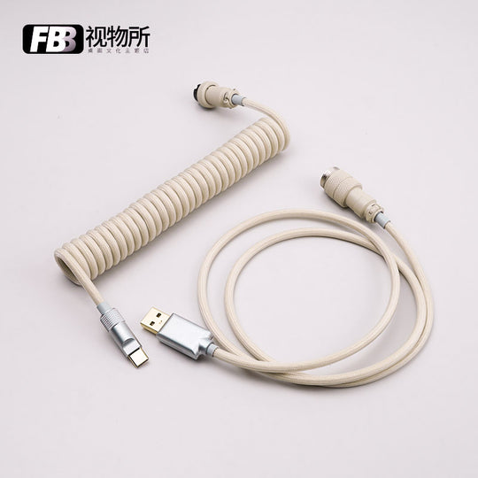 FBB Custom Coiled Aviator USB Cable '9009 Retro'