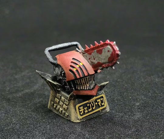 Gun devil 'Chainsaw Man' Artisan Keycaps