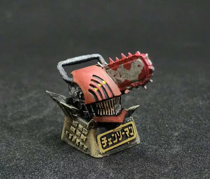 Gun devil 'Chainsaw Man' Artisan Keycaps – Finalkey