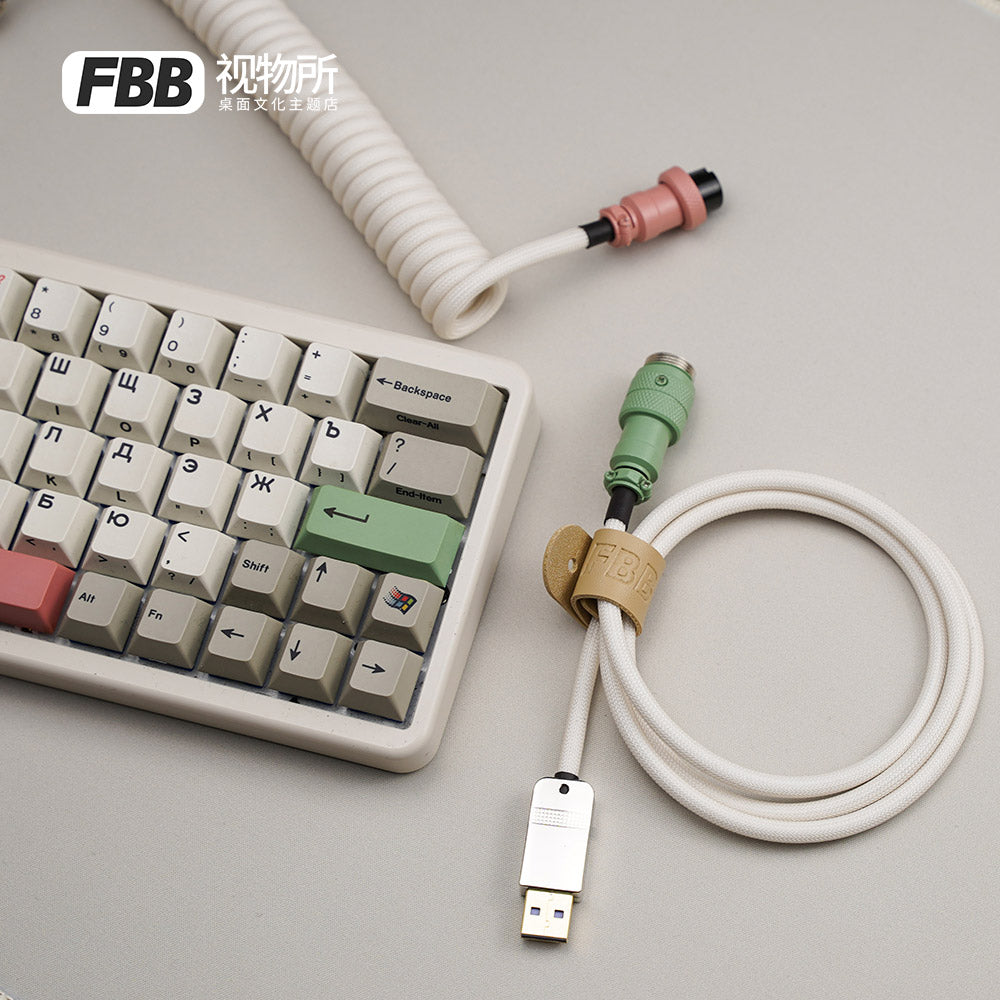 FBB Custom Coiled Aviator USB Cable '9009'