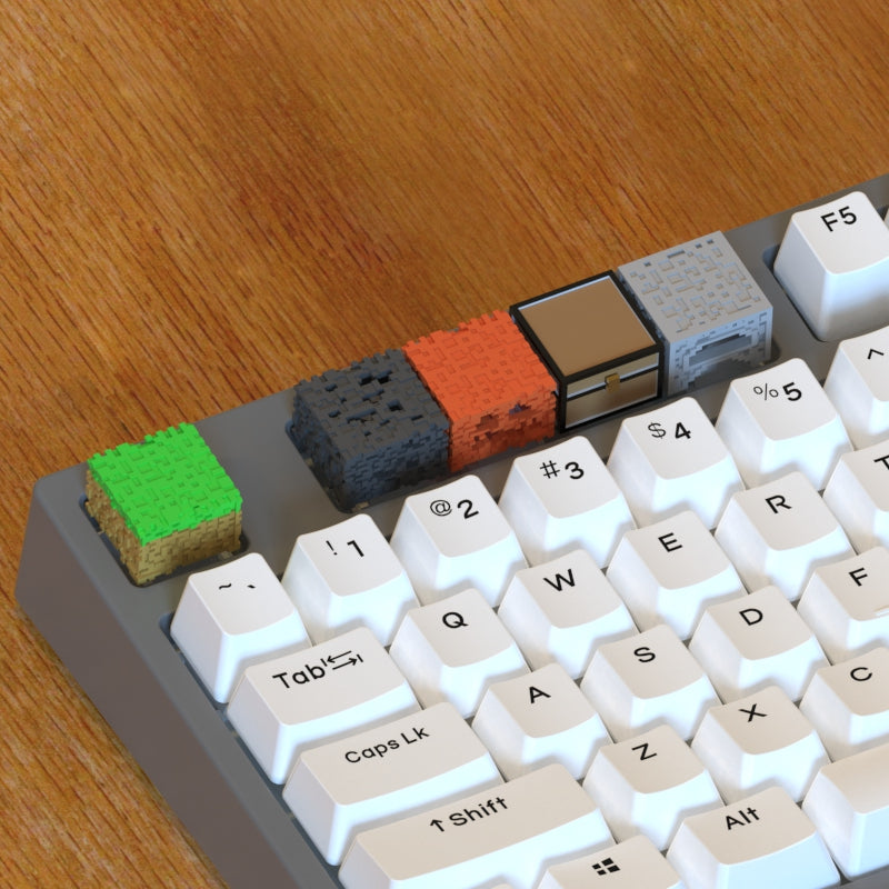 Finalkey 'Minecraft' Artisan Keycaps