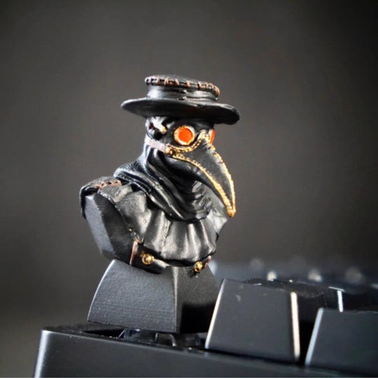 Plague doctor Artisan Keycaps