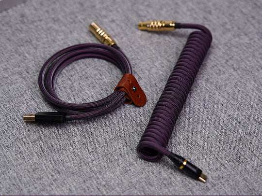 FBB Custom Coiled Aviator USB Cable 'Vior'