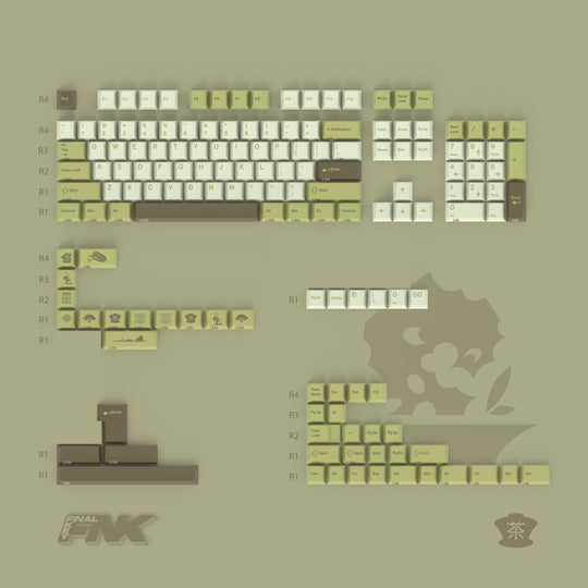 Finalkey 'Tea' Keycaps Set