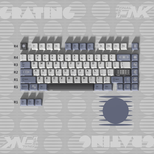 Finalkey 'Grating' Keycaps Set