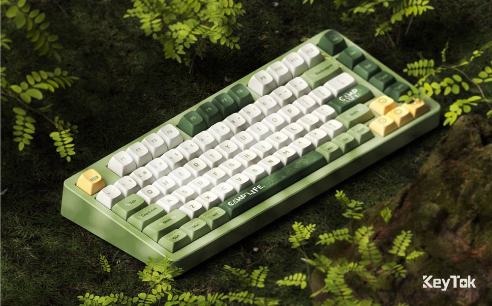 Keytok 'Camp Life' Keycaps Set