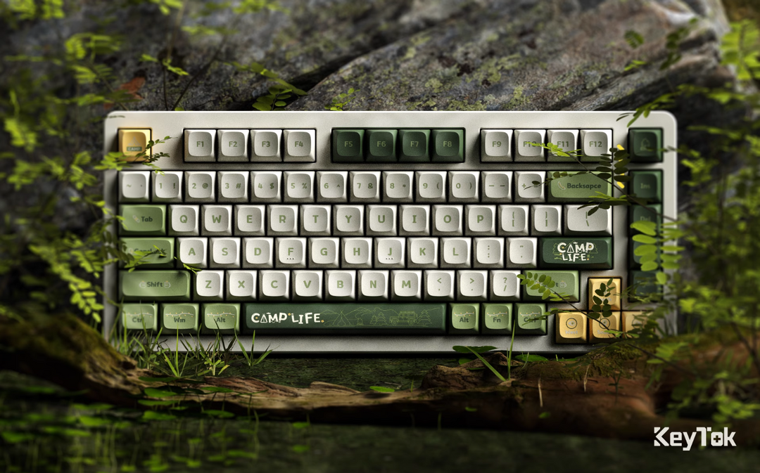 Keytok 'Camp Life' Keycaps Set