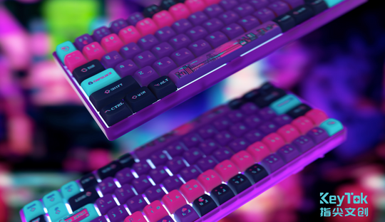 Keytok 'Pixel Universe' Keycaps Set KDA Profile