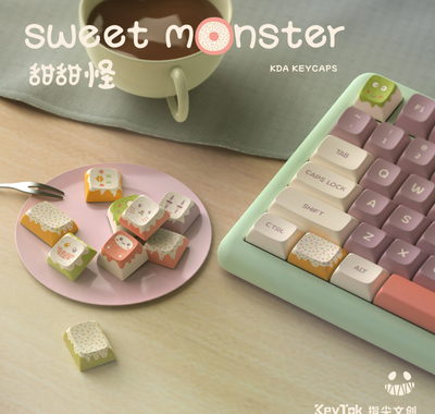 Keytok 'Sweet Monster' Keycaps Set