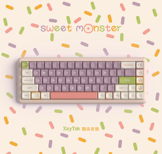 Keytok 'Sweet Monster' Keycaps Set