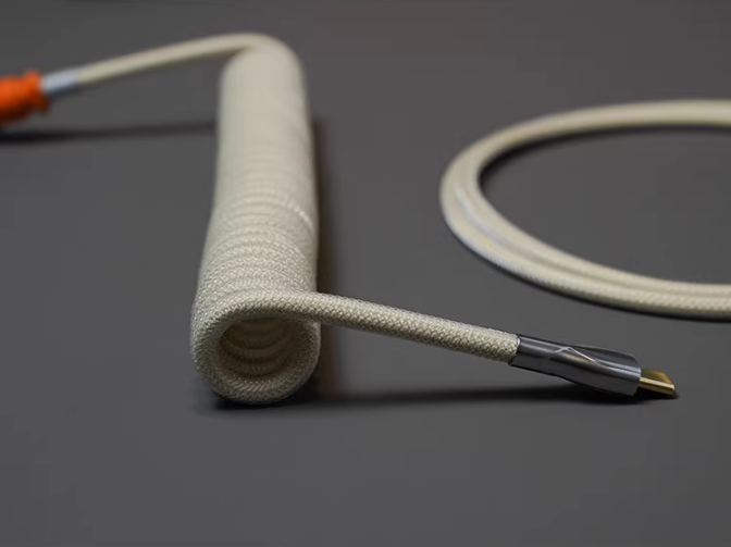 FBB Custom Coiled Aviator USB Cable ‘Fusion’