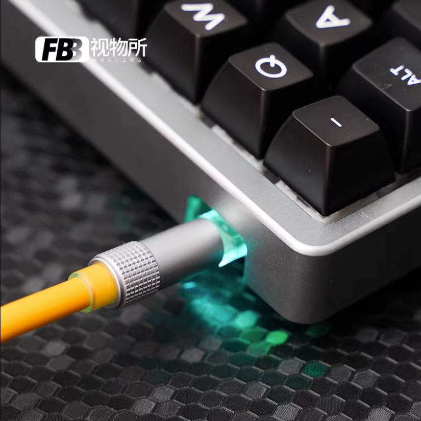 FBB Custom Coiled Aviator RGB USB Cable