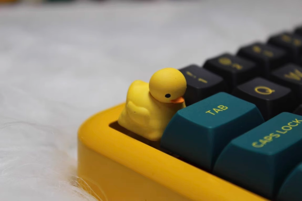 Yellow Duck Artisan Keycaps