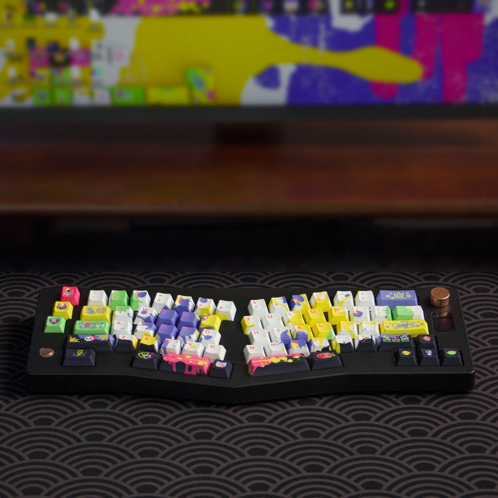 CIDOO ABM066 Alice Keyboard 'Graffiti'