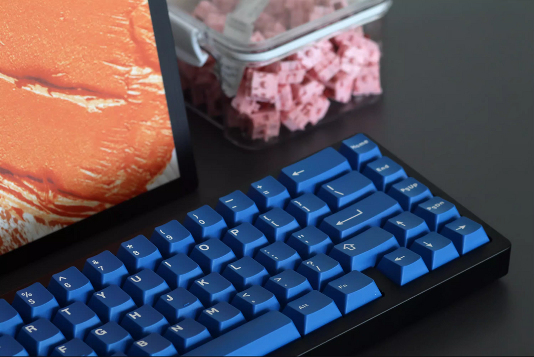 Classic Blue Keycaps Set