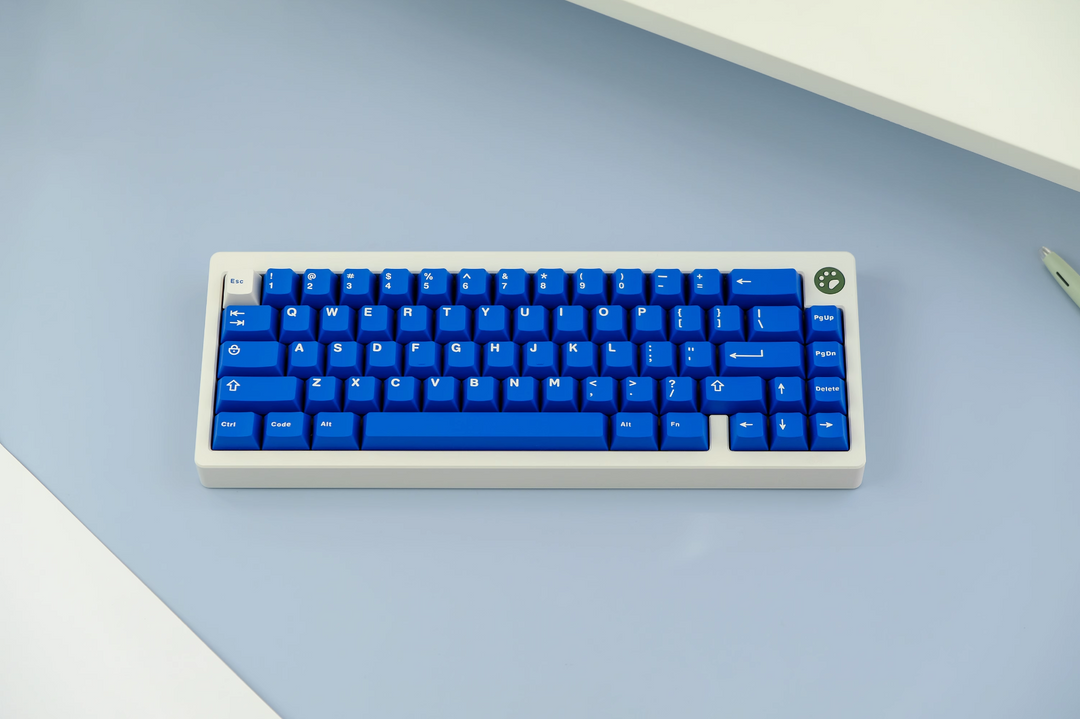 Classic Blue Keycaps Set