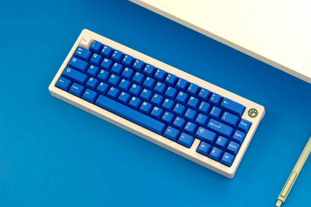 Classic Blue Keycaps Set