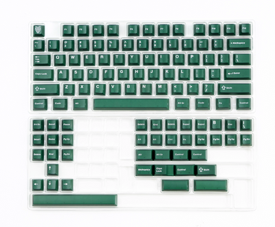 Emerald Green Keycaps Set