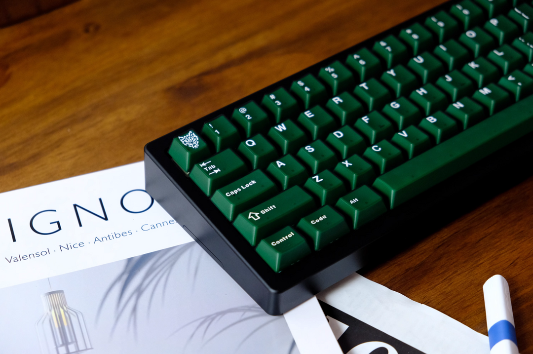 Emerald Green Keycaps Set